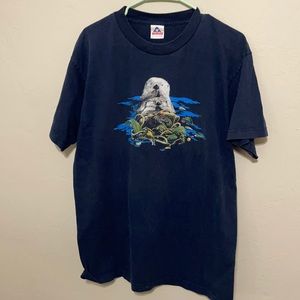 Goodwill Find! Otter Cuddle Tee